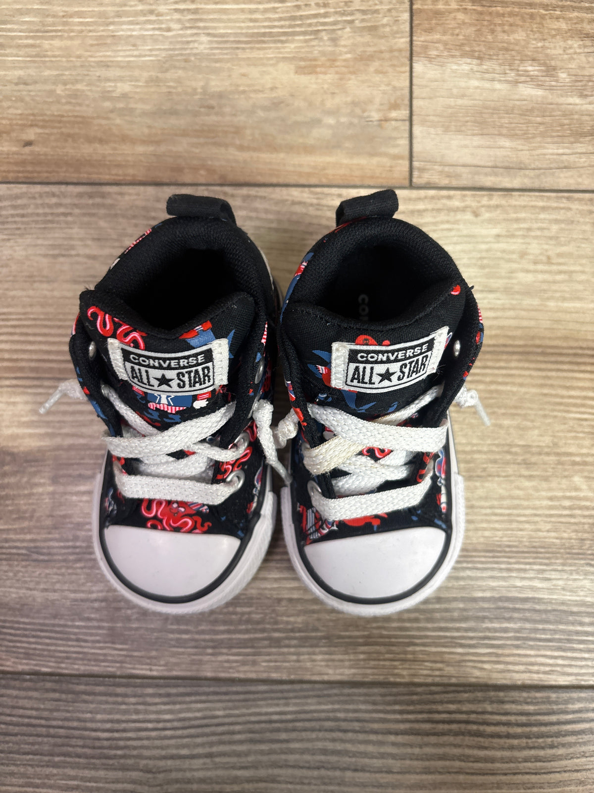 Converse Chuck All Star Street Mid Sneakers Black sz 3c