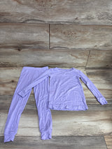 Little Sleepies 2pc Bamboo Pajama Set Purple sz 3T