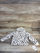 NEW Grayson Mini Leopard Print Pull Over Sweater Off-White sz 3T