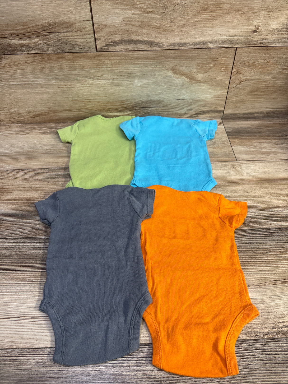 Gerber 4pk Graphic Bodysuit Set Green sz 0-3m