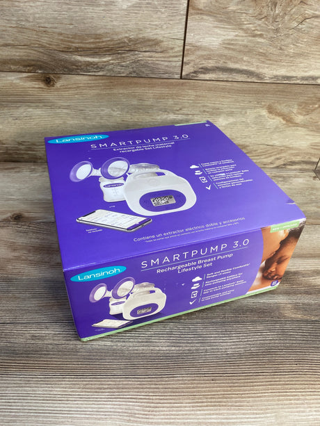 NEW Lansinoh Smartpump 3.0 Double Electric Breast Pump - Me n Mommy To Be