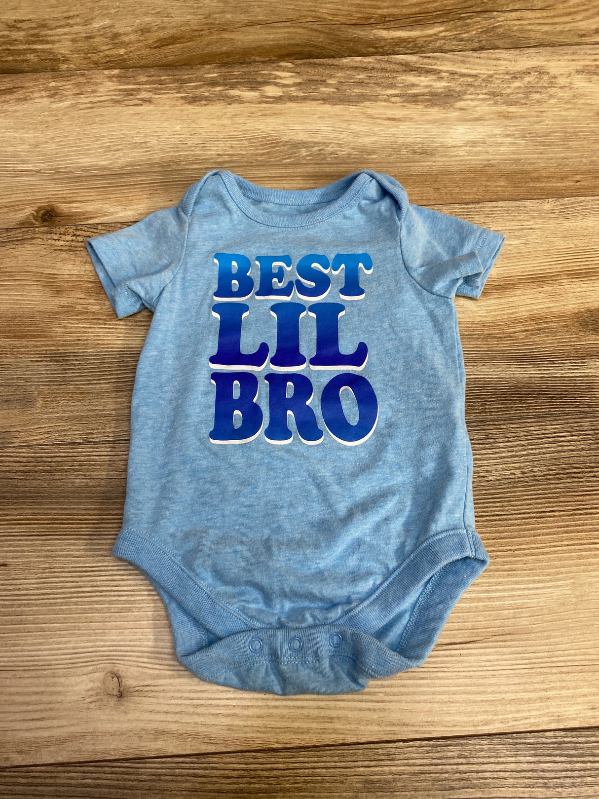 Children's Place Best Lil Bro Bodysuit Blue sz 9-12m
