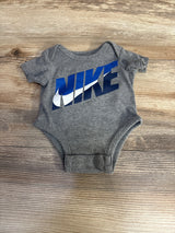 Nike Logo Bodysuit Grey sz Newborn - Me n Mommy To Be