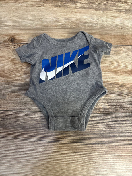 Nike Logo Bodysuit Grey sz Newborn - Me n Mommy To Be