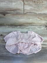 NWOT Cloud Island 2pc Gauze Dress & Bloomers Pink sz Newborn