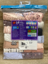 NEW Hanes 14pk Girls' Tagless Hipsters sz 4T
