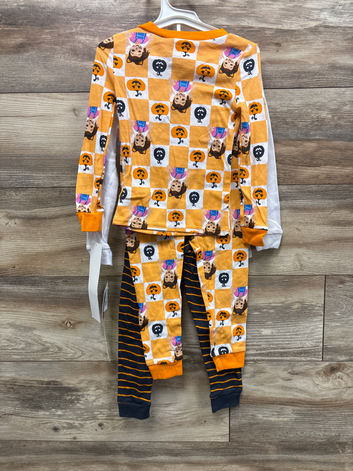 NEW Ms Rachel Peek-a-Boo! Halloween 4Pc Snug Fit Pajama Set Blue sz 4T