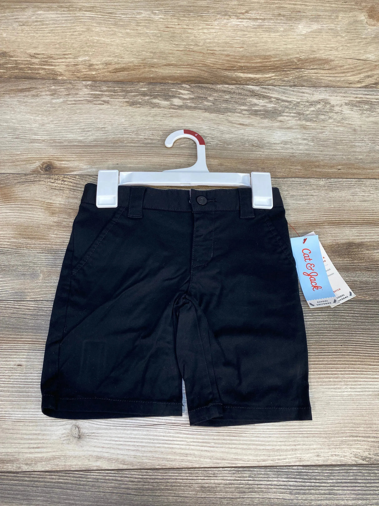 NEW Cat & Jack School Uniform Shorts Black sz 4T