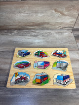 Educational Toys Vehicle Puzzle 9pc