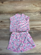 Hello Kitty 2pc Coat Style Pajama Set Pink sz 12m