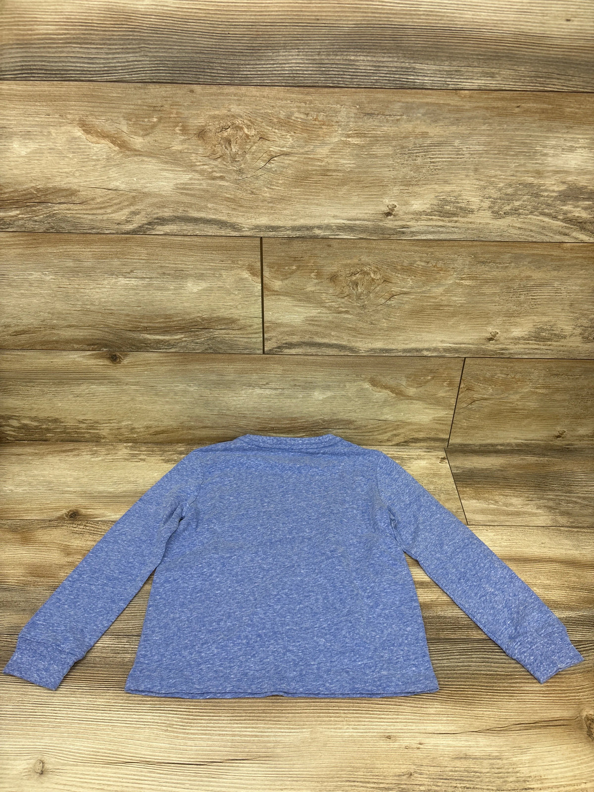 Cat & Jack Long Sleeve Pocket Shirt Blue sz 4/5T