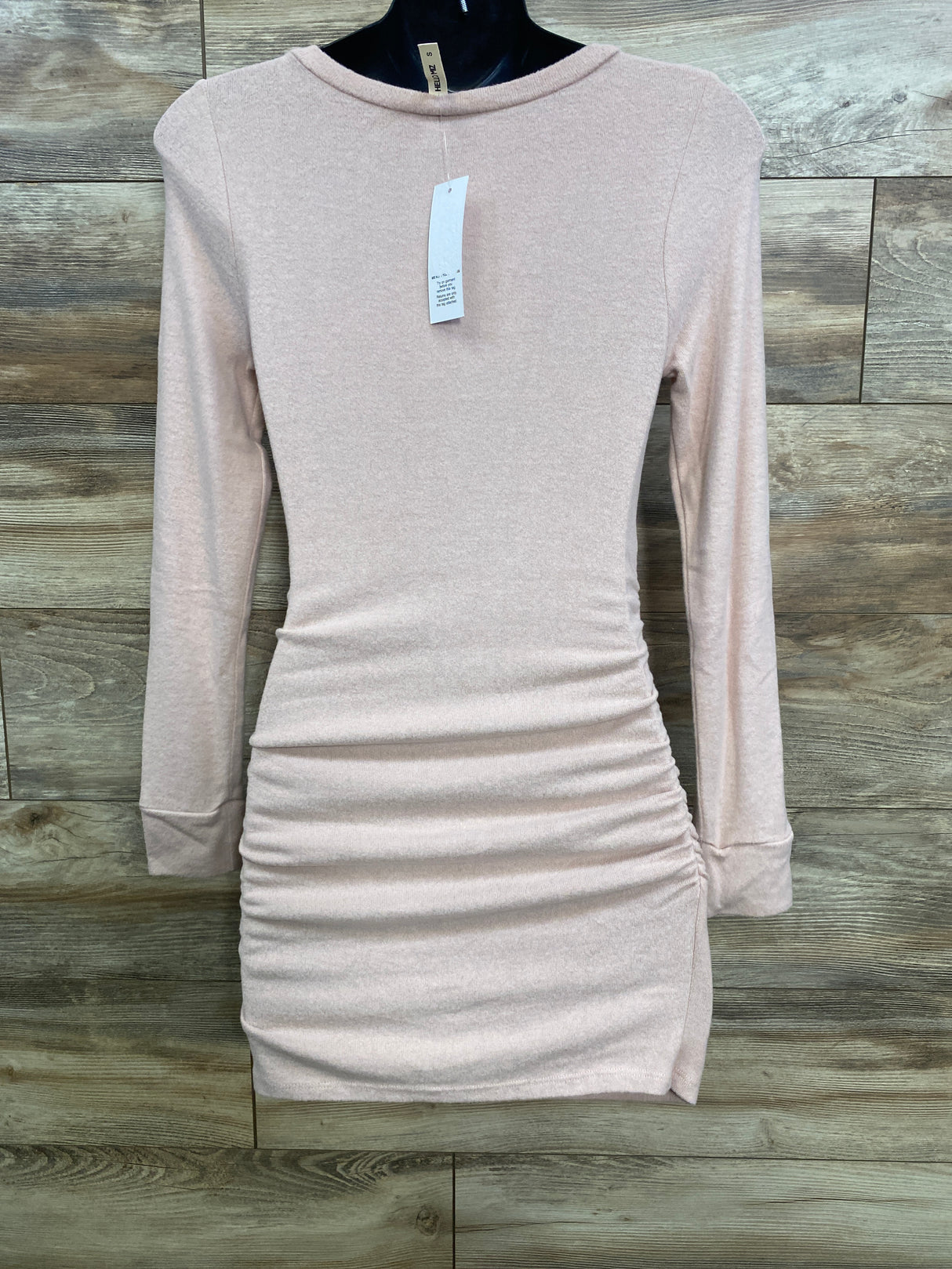 NEW Hello Miz Hacci Long Sleeve Tunic Pink sz Small