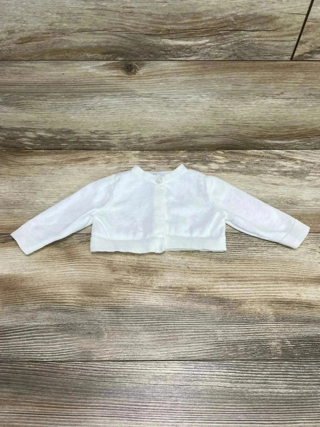 Just One You Cardigan White sz 3m - Me n Mommy To Be