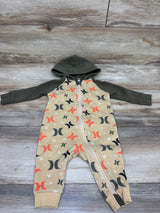 Hurley Hooded Coverall Green sz 6m