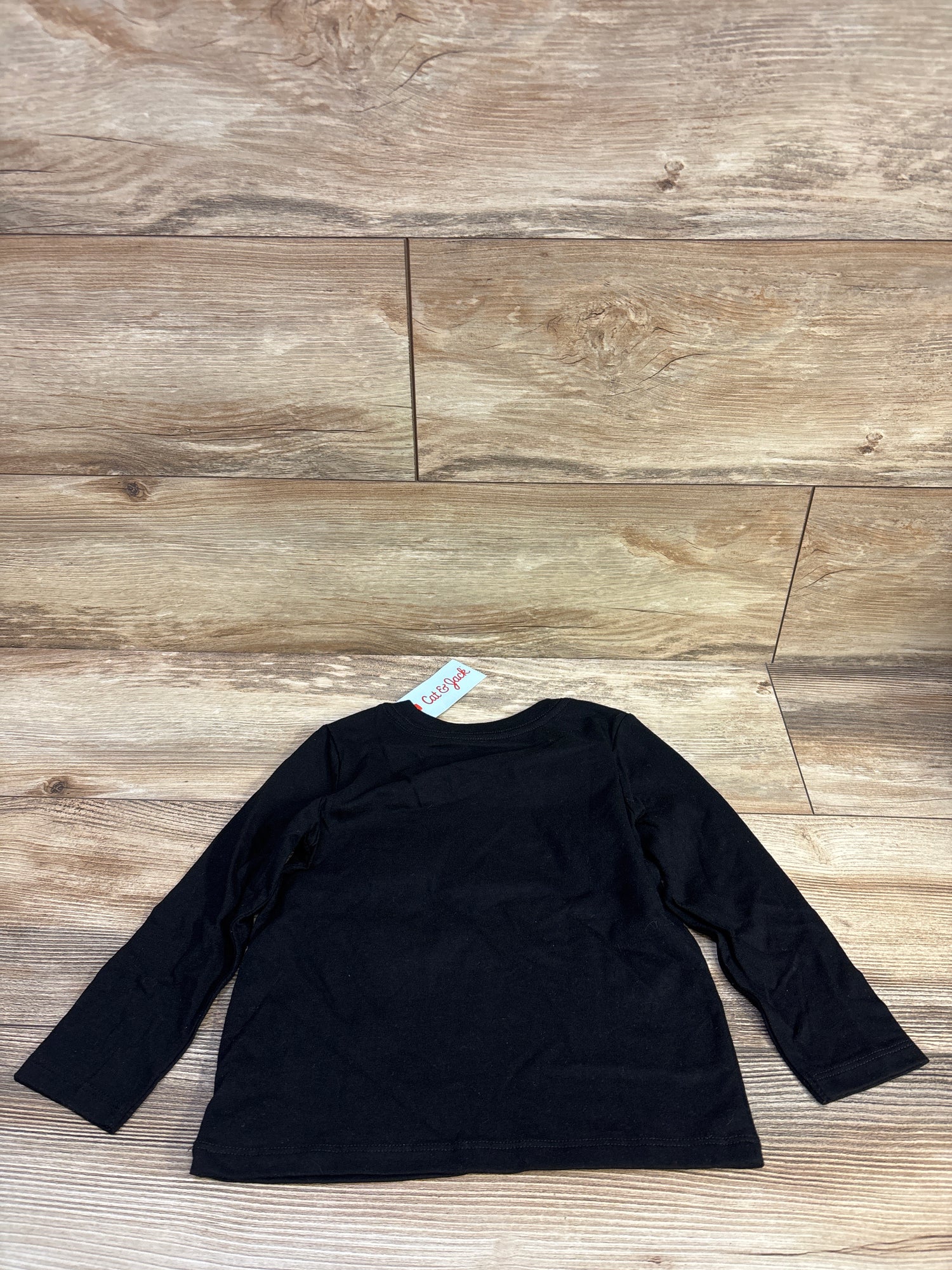 NEW Cat & Jack Long Sleeve Shirt Black sz 3T