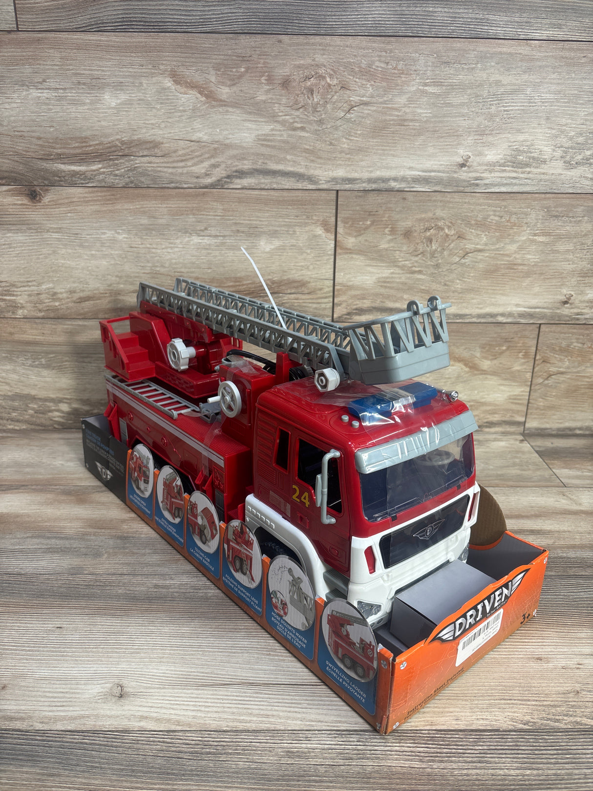 NEW Driven by Battat 19-Inch Fire Truck