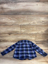 DFC Youth Division Dixxon Flannel Button-Up Shirt Blue sz 5/6T