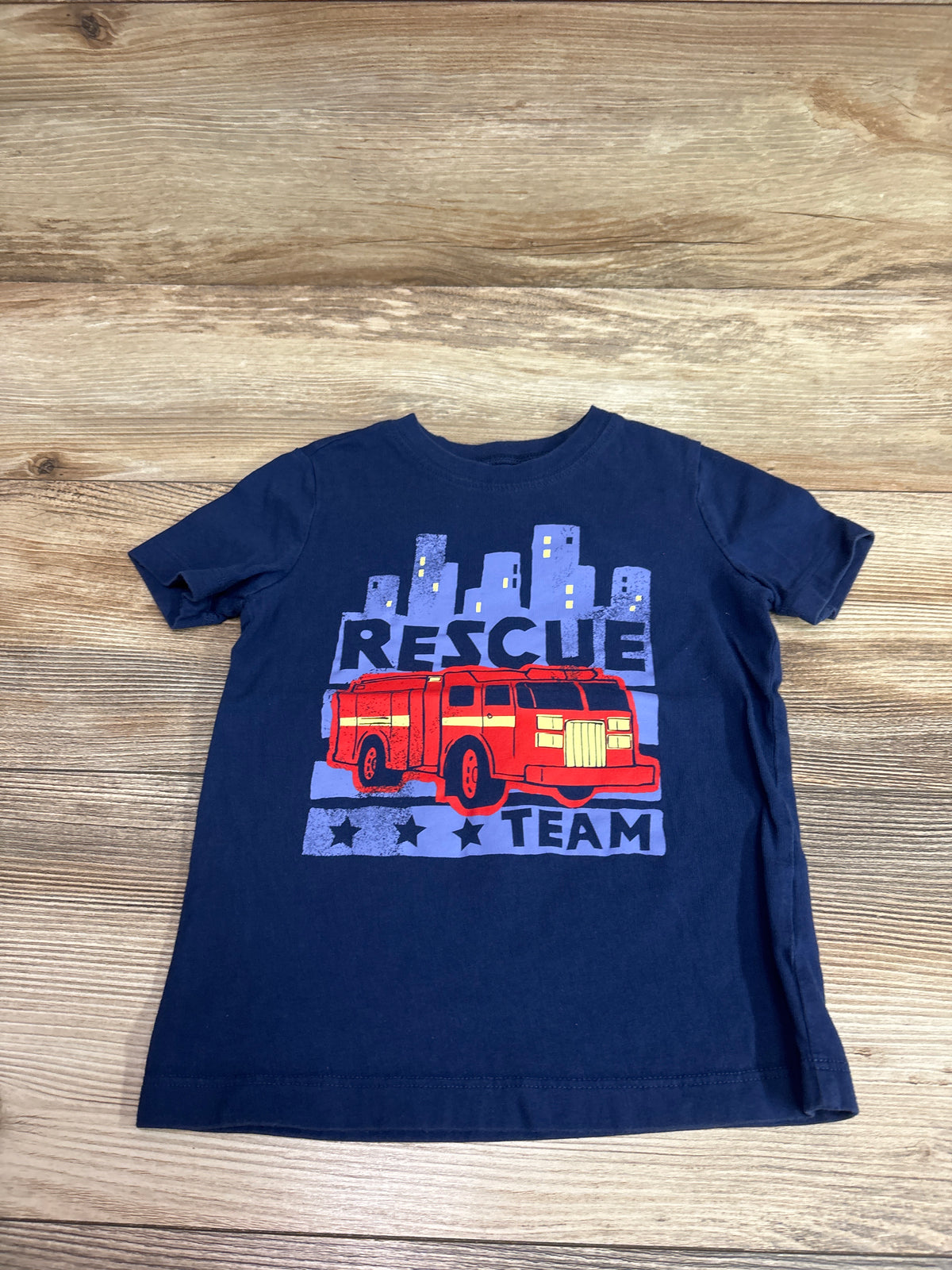 Carter's Rescue Team Shirt Blue sz 3T