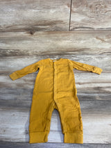 Modern Moments Ribbed Coverall Yellow 6-9m