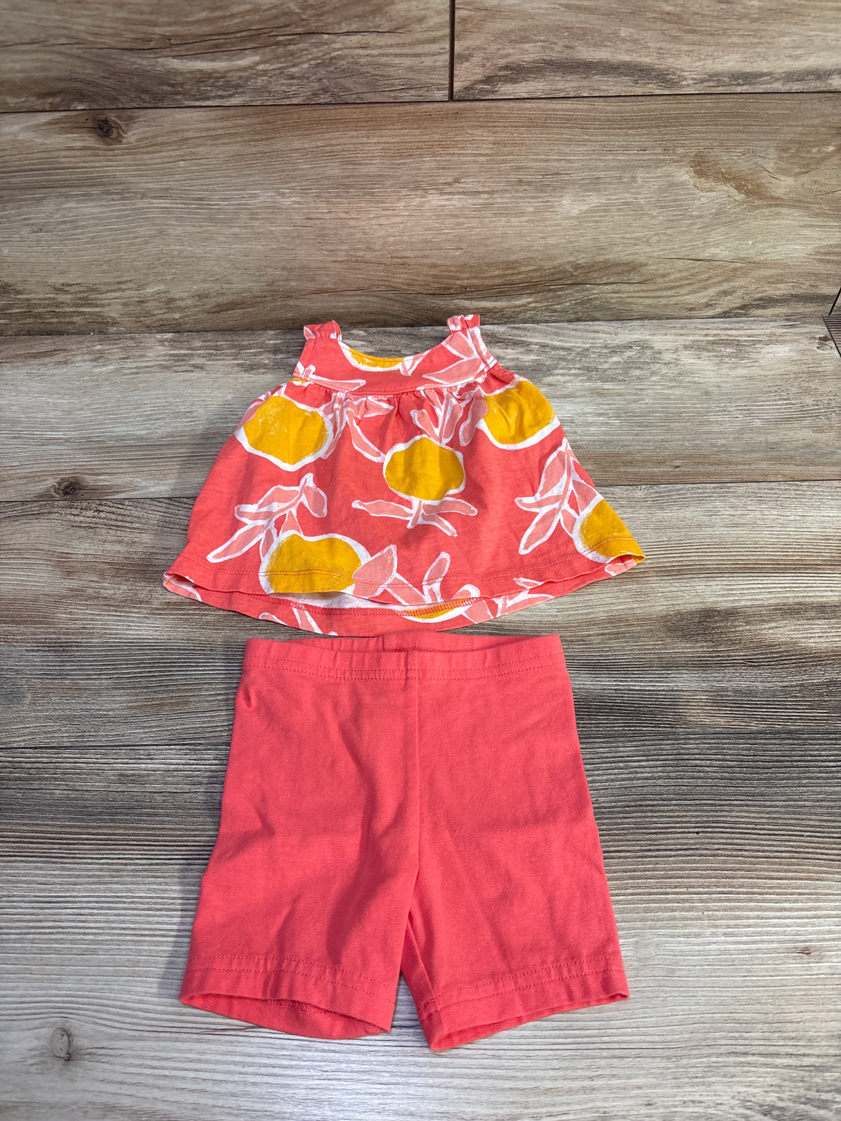 Just One You 2pc Tank Top & Shorts Set Pink sz 12m