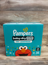NEW Pampers Baby Dry Diapers Size 3 168ct