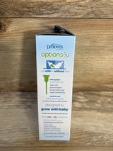 NEW Dr. Brown's Natural Flow Narrow Baby Bottle w/ Level 1 Slow Flow Nipple, 4oz