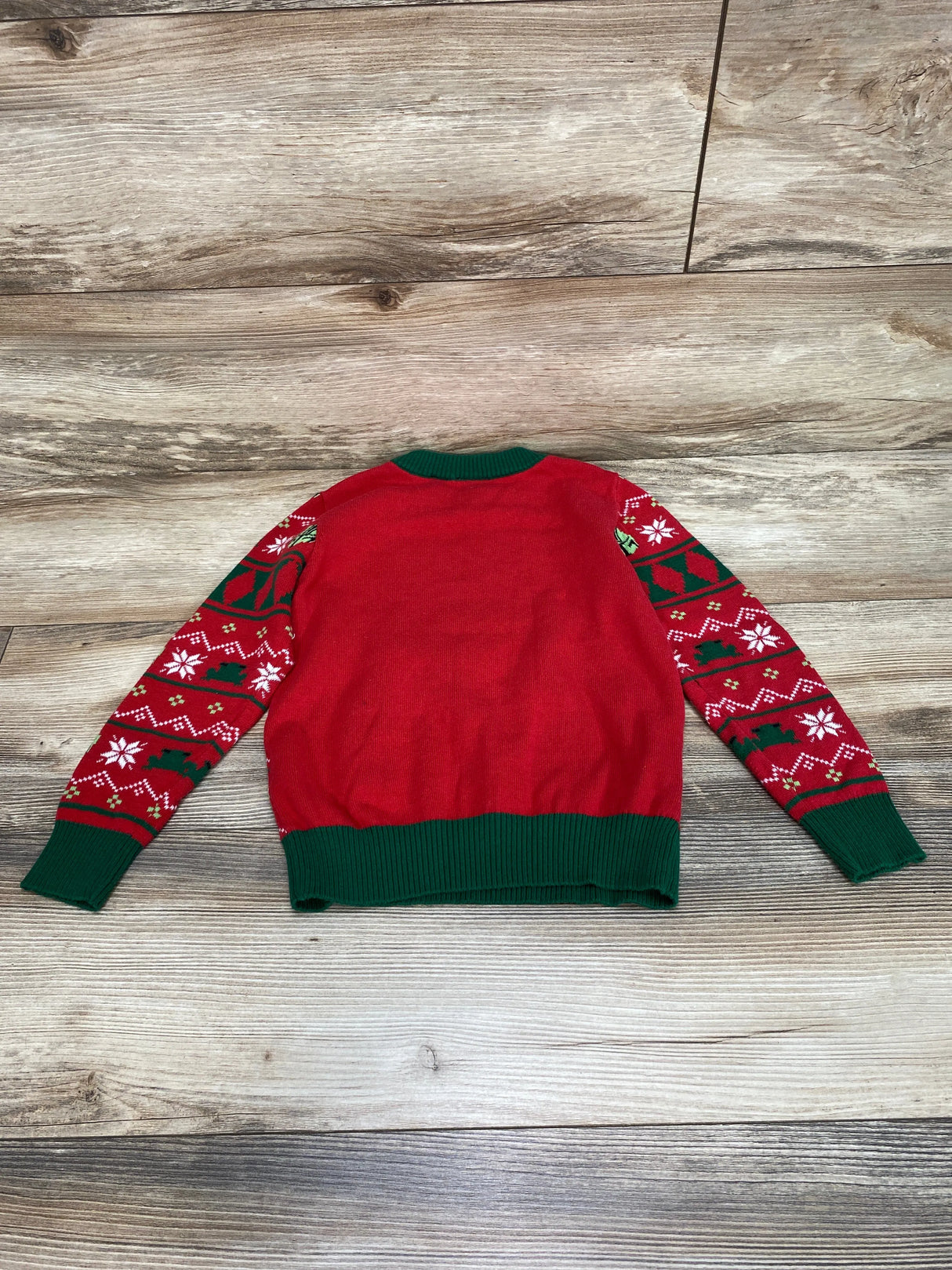 Star Wars The Child Christmas Sweater Red sz 4T