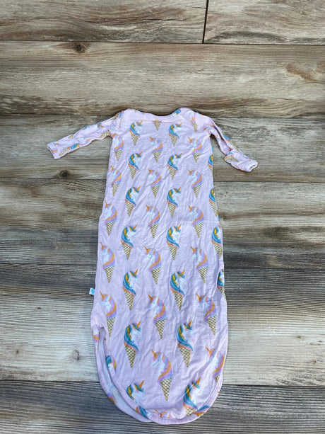 Knotted Gown in Unicorn Ice Cream sz 0-3m