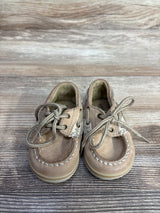 Sperry Bluefish Crib Jr Boat Shoes Tan sz 2c