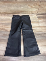 H&M Faux Leather Bootcut Pants Black sz 2T