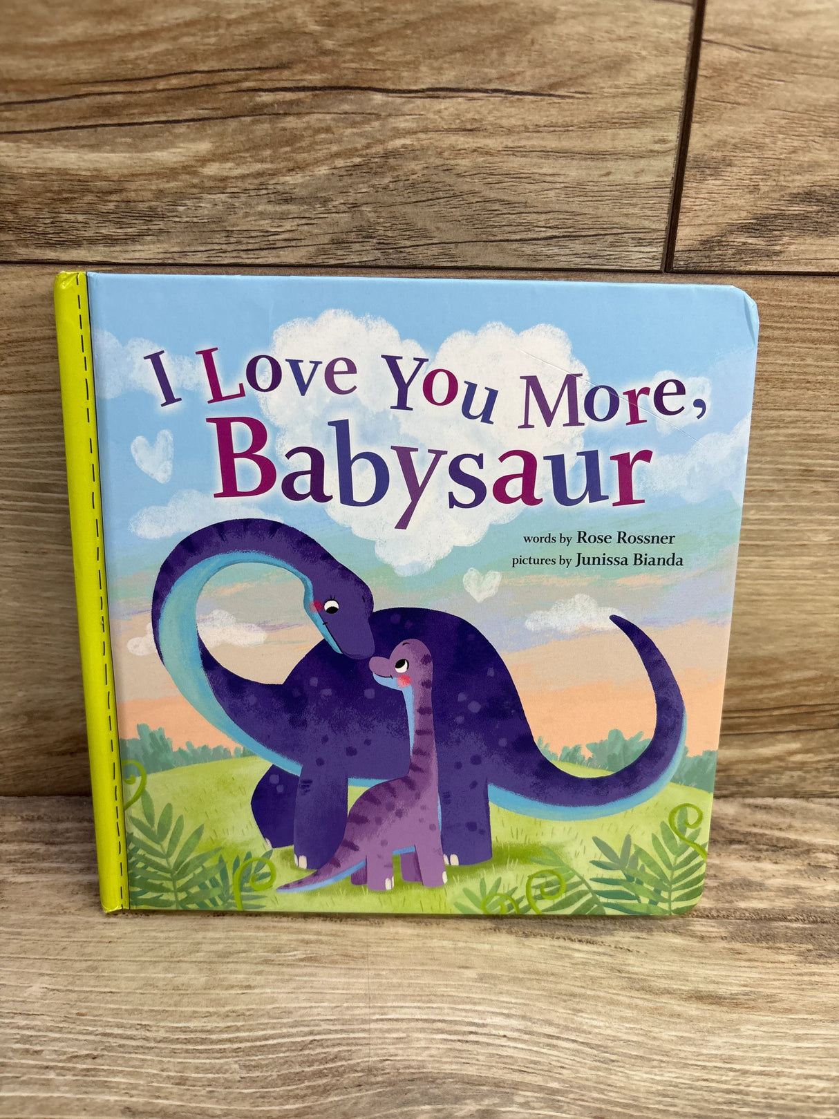 I Love You More, Babysaur Board Book