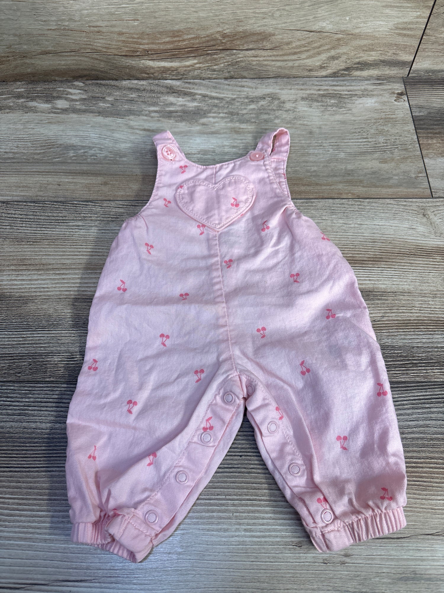 Just One You Cherry Overalls Pink sz Newborn