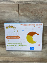 NEW Kesletney Wooden Alphabet & Number Learning Puzzles