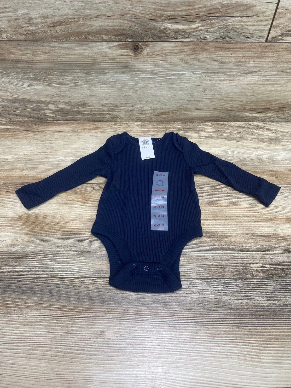 NEW Old Navy Rib-Knit Navy Bodysuit sz 0-3m