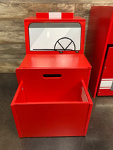 5 Piece Fire Engine Toy Box & Play Center