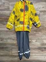 Orline Pro Kids Rain Suit Yellow/Grey sz 5T