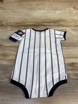 NEW MLB Colorado Rockies Pinstripe Power Hitter Romper sz 3-6m - Me n Mommy To Be