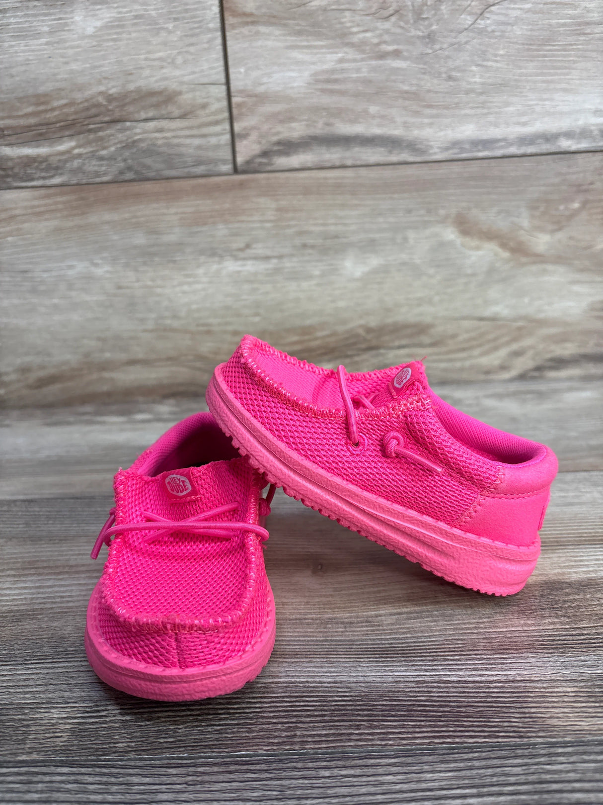 Hey Dude Wally Toddler Funk Mono in Pink sz 7c