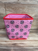 NEW Disney Junior Minnie Mouse Storage Bin - Pink 10x10x10''