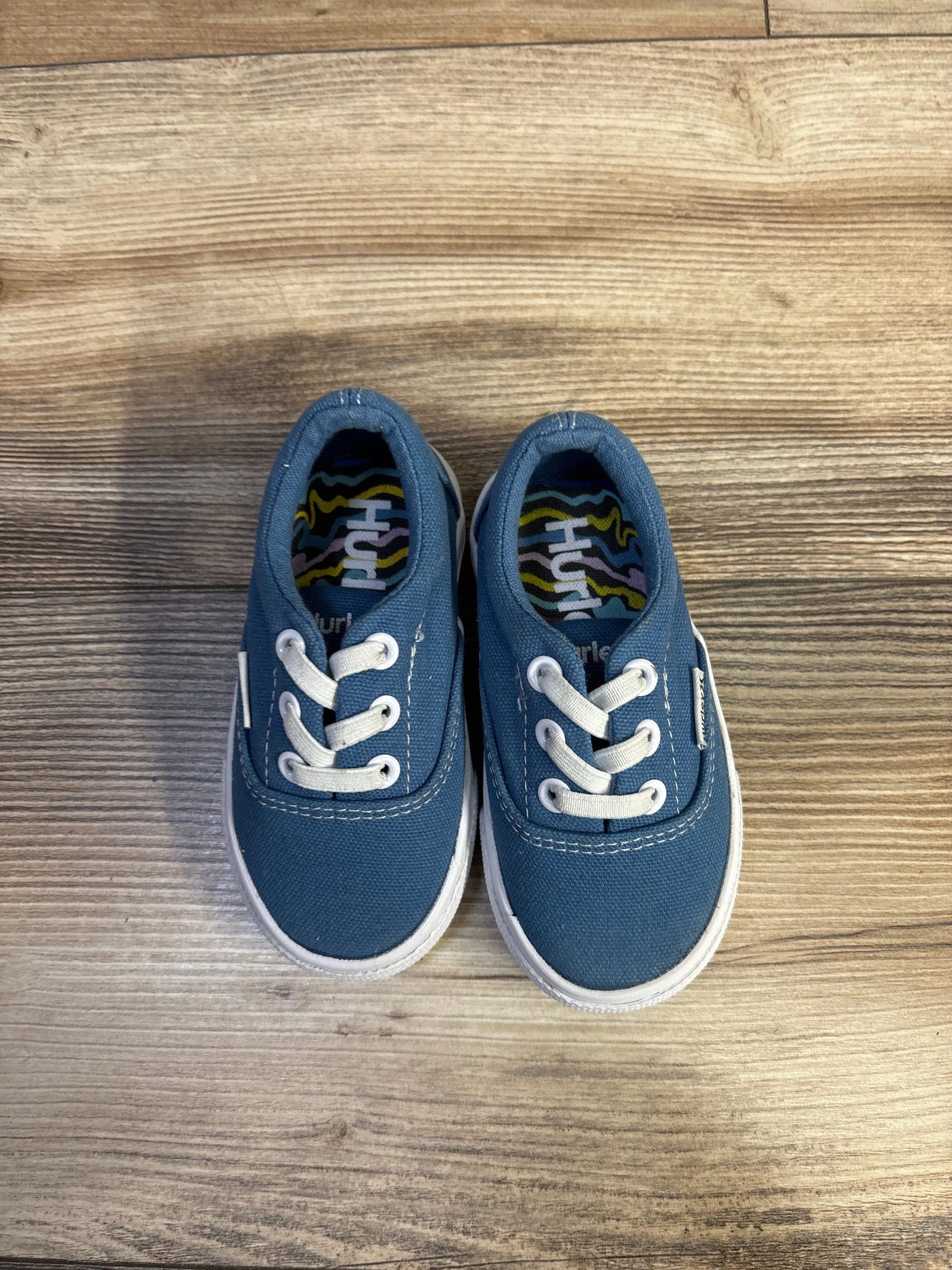 Hurley Marley-T Canvas Sneakers Blue sz 6c