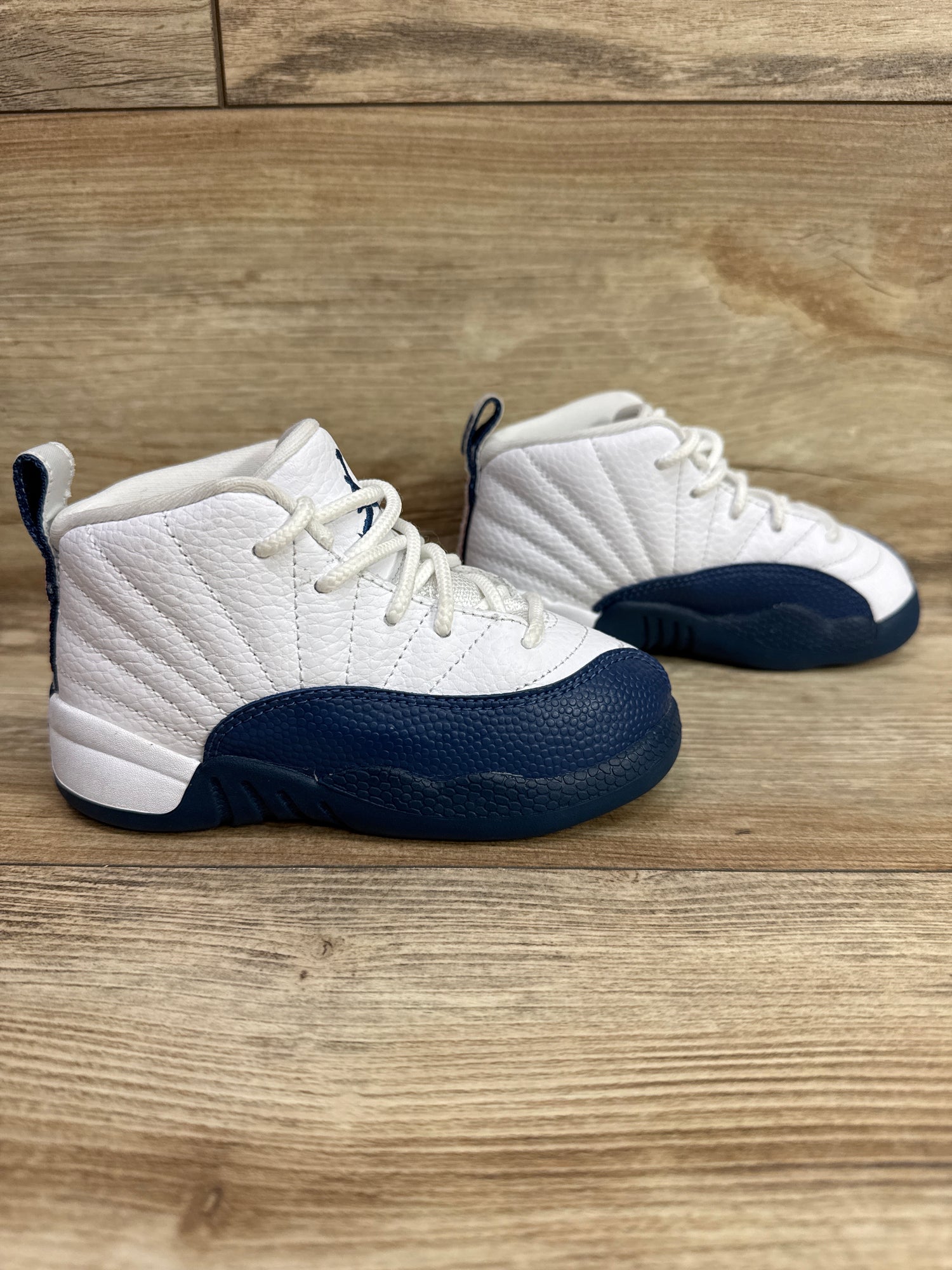 Air Jordan 12 Retro TD 'French Blue' Sneakers sz 8c