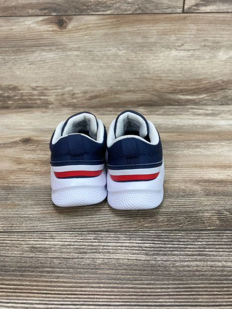 Tommy Hilfiger Signature Stripe Slip on Sneakers Navy sz 6c - Me 'n Mommy To Be