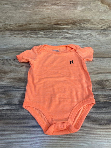 Hurley Logo Bodysuit Orange sz 9m - Me n Mommy To Be