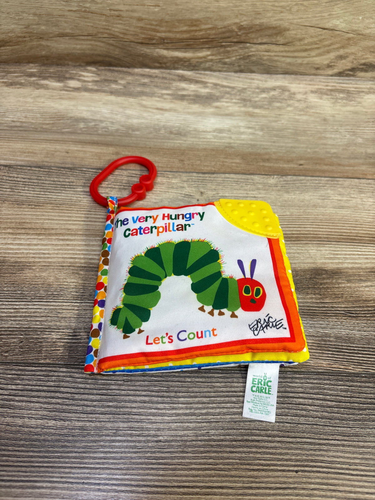 World of Eric Carle The Very Hungry Caterpillar Let's Count Soft Book