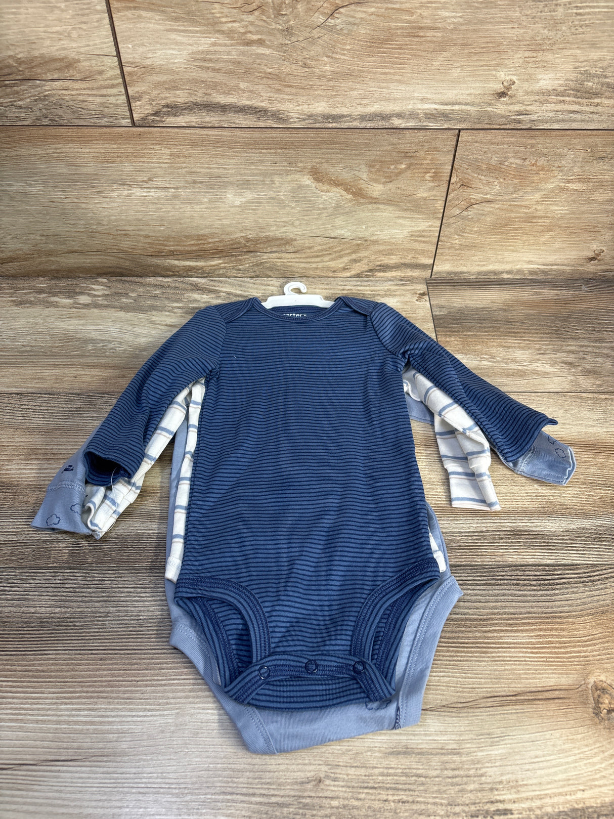 NEW Just One You 3pk Bodysuit Set Blue sz 9m
