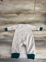 Shein Colllar Cord Coverall Cream sz 3-6m