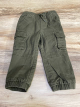 Old Navy Drawstring Cargo Pants Green sz 2T