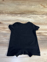 Shein Just A Boy Who Loves His Mom Shortie Romper Black sz 1-3m