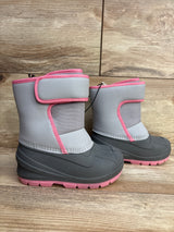 NEW Cat & Jack Lenny Winter Snow Boots Grey sz 7c