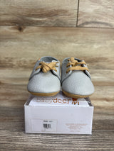 NEW Baby Deer Waddle Soft Sole Shoes Grey sz 1c